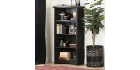 Gascony Bookcase 12543 (Rubbed Black)